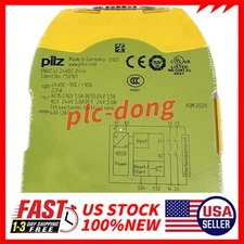Brand New Pilz 750101 Safety Relay for Packaging Machine Emergency Control