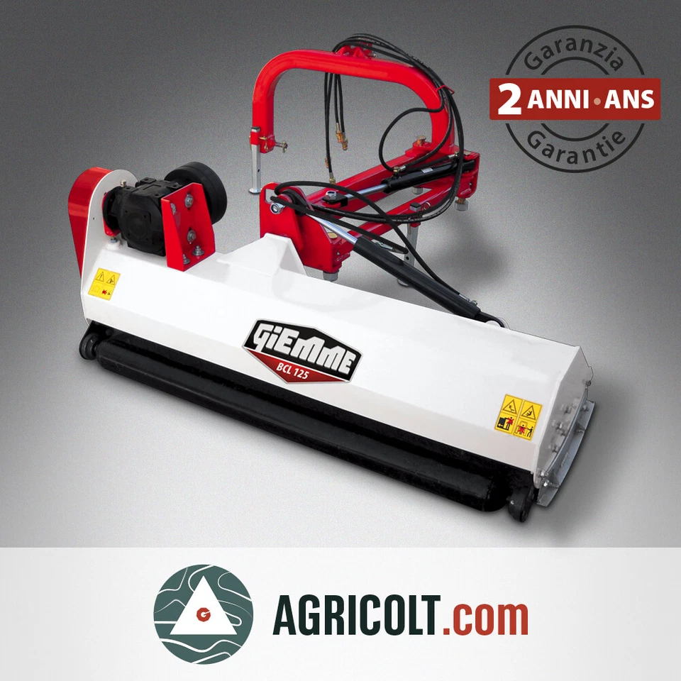 Broyeur d'accotement professionnel GIEMME BCL 165 tracteurs 50-60 cv - Photo 1/4