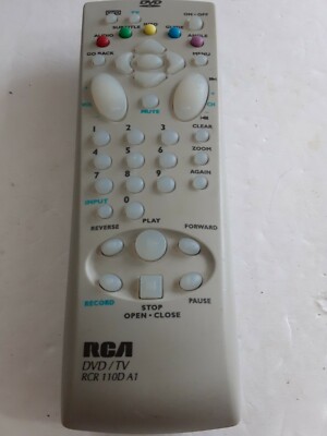 RCA DVD/TV Remote Control RCR 110D A1 for DRC 220 N Genuine OEM RCR110DA1 (BNI)