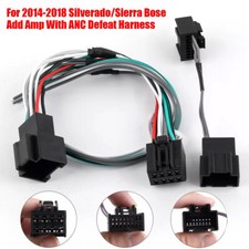For Silverado/Sierra Bose 2014-2018 Add Amp Adapter Kit With ANC Defeat Harness