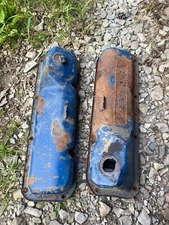 1972? Ford Mustang 351C V8 Engine Motor cylinder head valve cover steel set