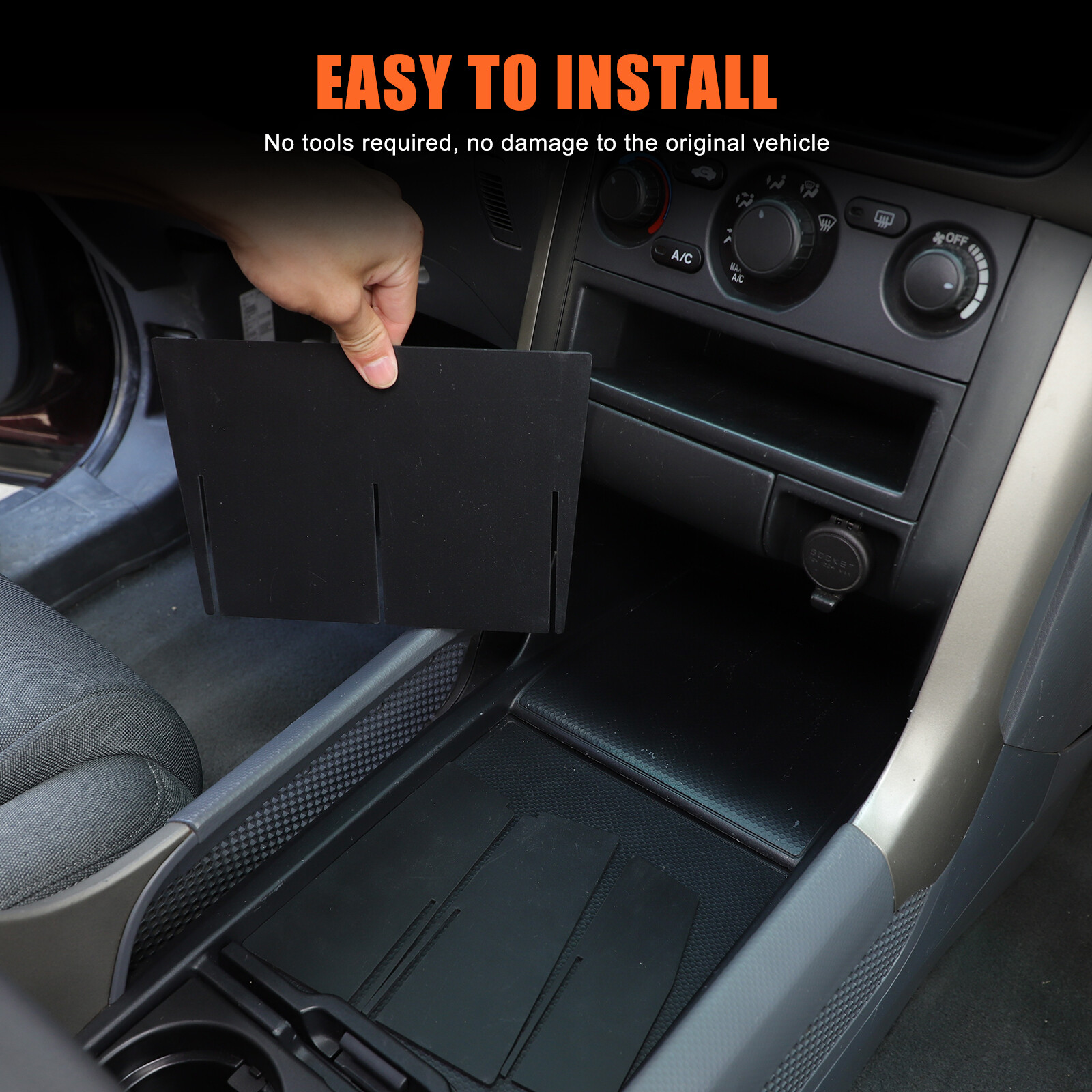 Center Console Dash Storage Box Tray Insert Divider For Honda Pilot 2003-2008