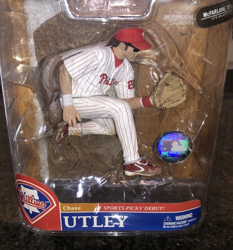 2008 McFarlane MLB Chase Utley Series 20 Action Figure Philadelphia Phillies - Picture 3 of 7
