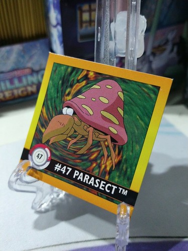 Pokémon 1999 Artbox Series 1 Sticker #47 Parasect - PACK FRESH! - Picture 2 of 6