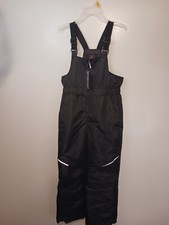 Swiss Tech Youth Water Repellent Snow Bibs, Size: L 10-12
