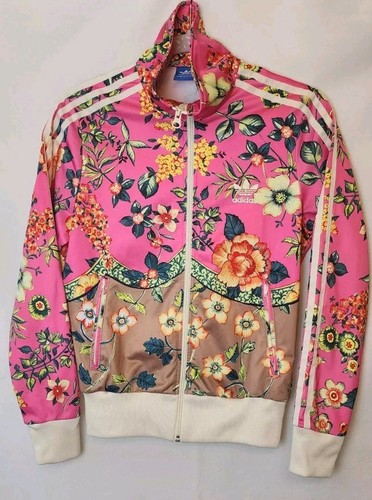Adidas Floral Track Jacket - Gem Adidas Floral Track Jacket - Gem