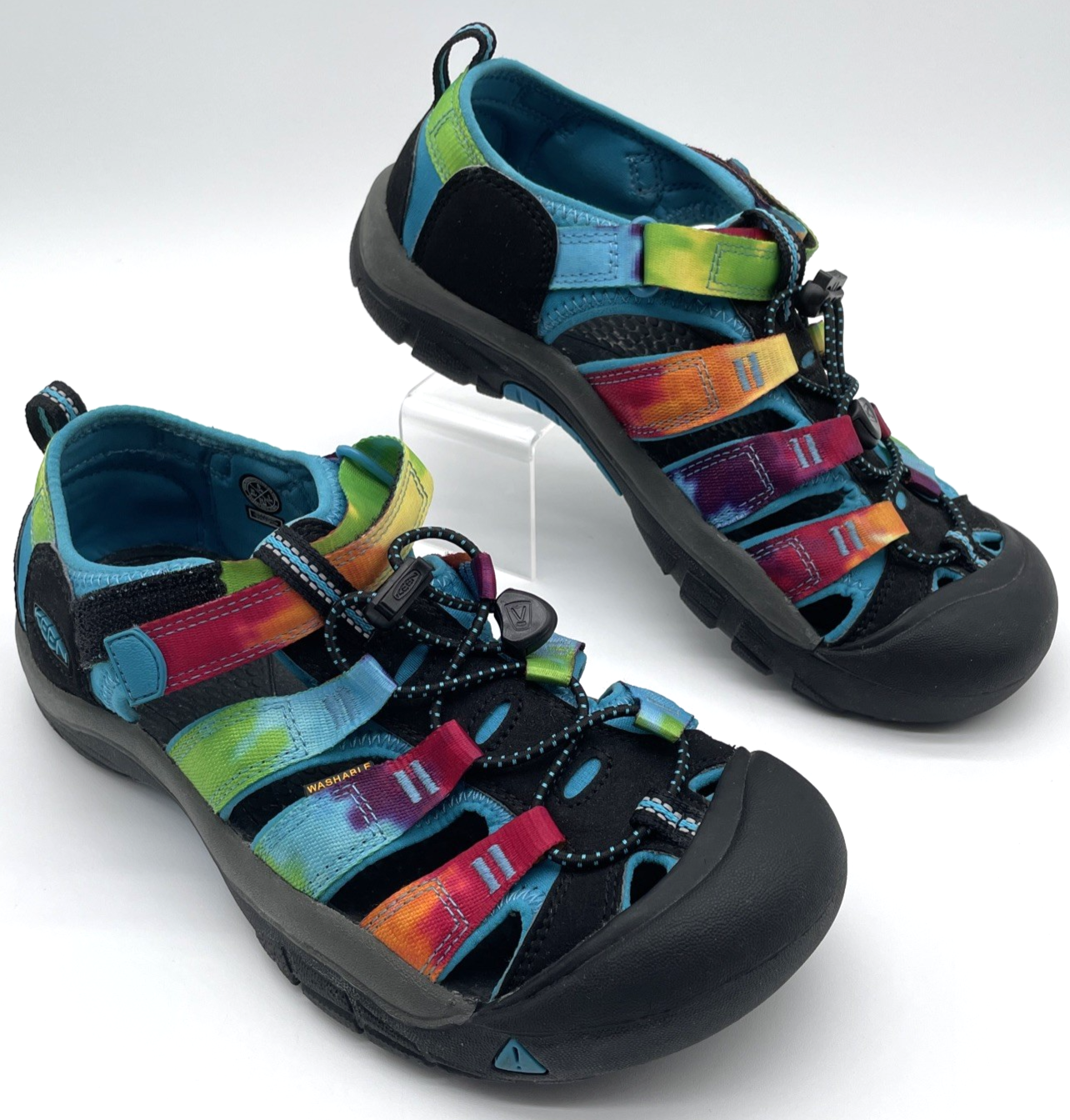 Scarpe sandali Keen Rainbow Tie Dye Newport donna 6 impermeabili lavabili retrò