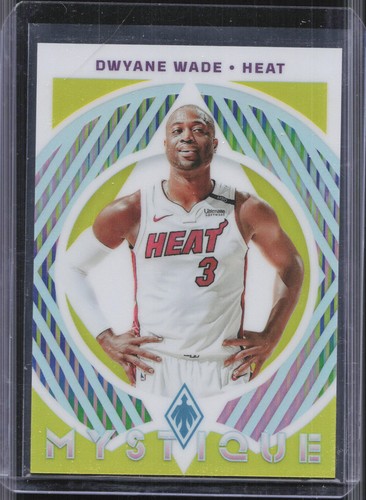 2023-24 Panini Phoenix #12 Dwayne Wade Mystique Yellow #/35