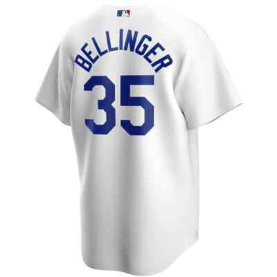 Cody Bellinger #35 Los Angeles Dodgers MLB Home White Jersey Youth