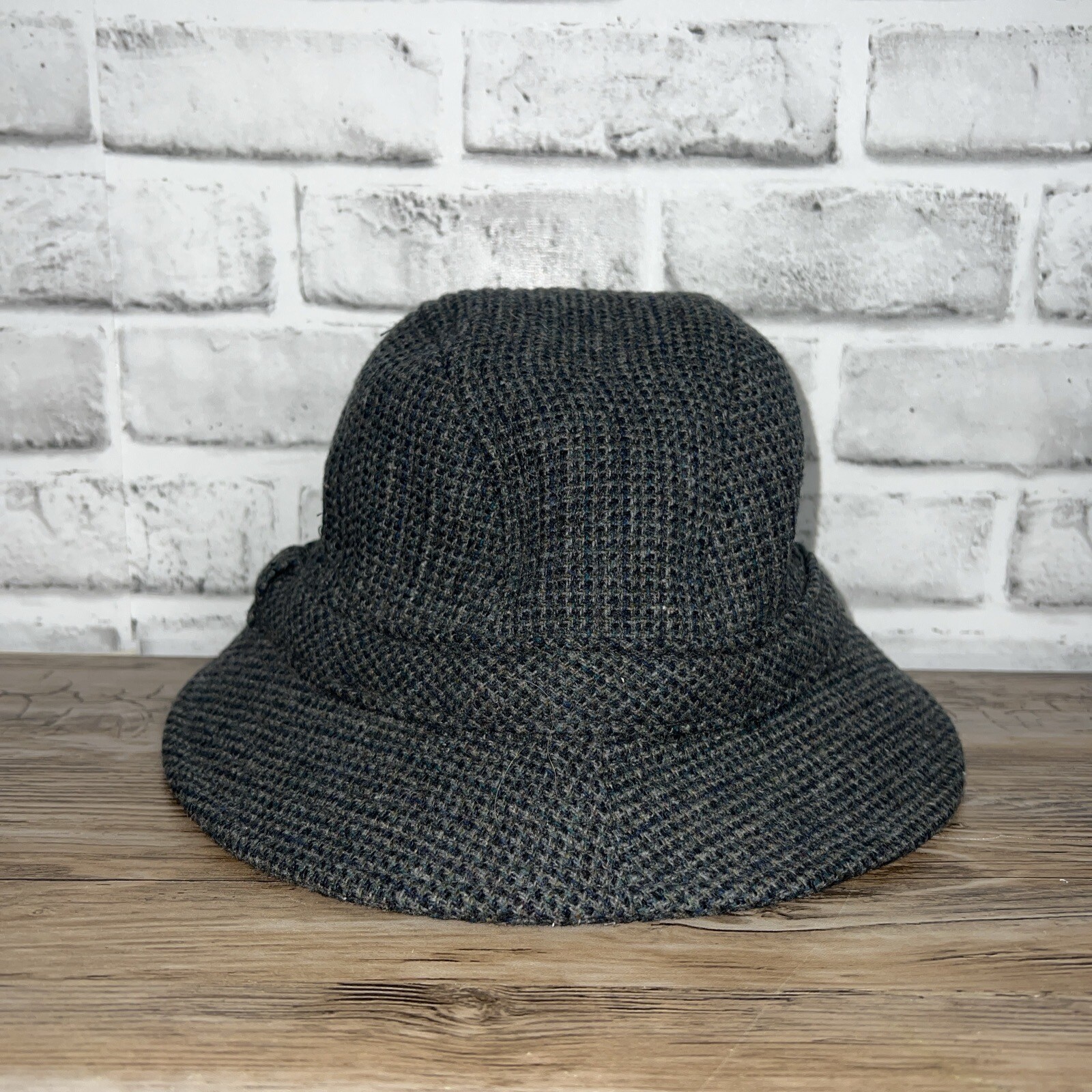 Pendleton Blue Wool Hat Size L - image 5