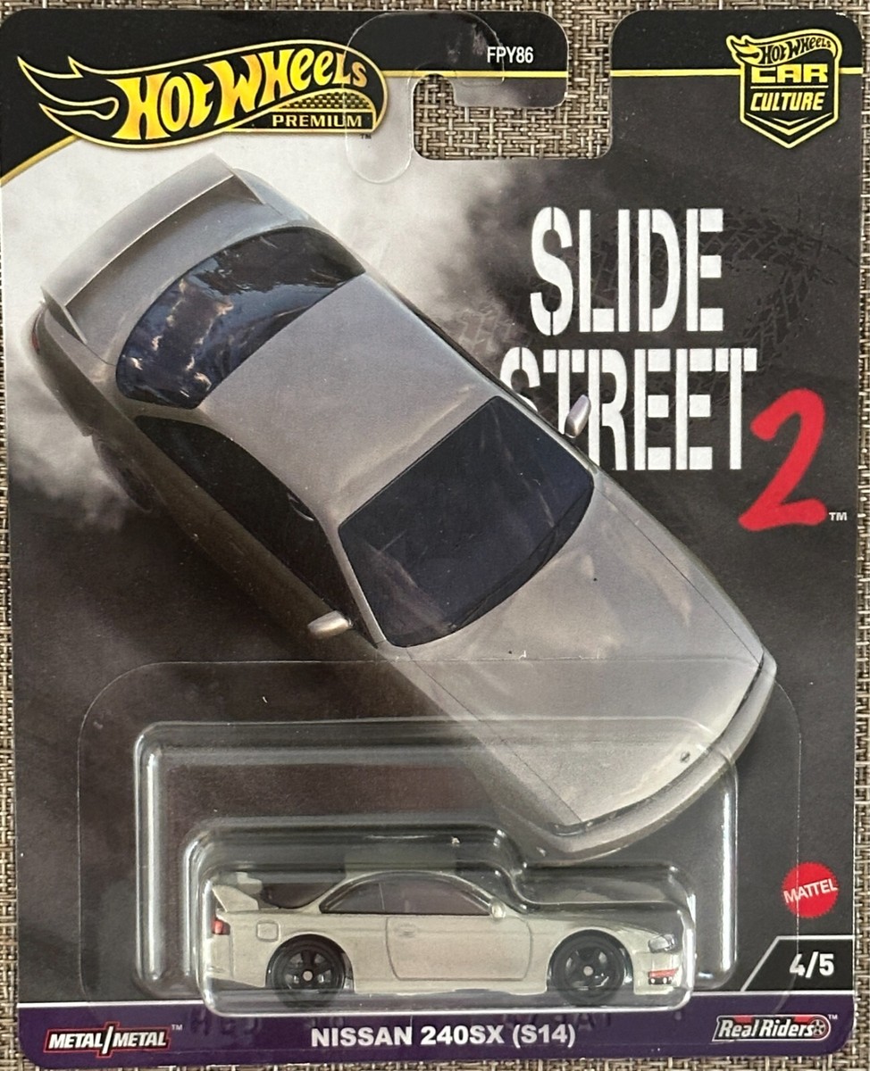 ホットウィール　COLLECTERS NATIONALS 240SX S14 2024 Hot Wheels sLIDE street 2 , Nissan 240SX S14 , Lot of 5