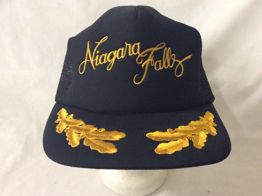 trucker hat baseball cap Niagara Falls retro vintage SnapBack monument cool nice