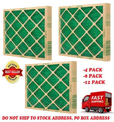 Flanders Air Filters, 16" X 20" X 1" Precisionaire Nested Glass - ( 12 Pack )