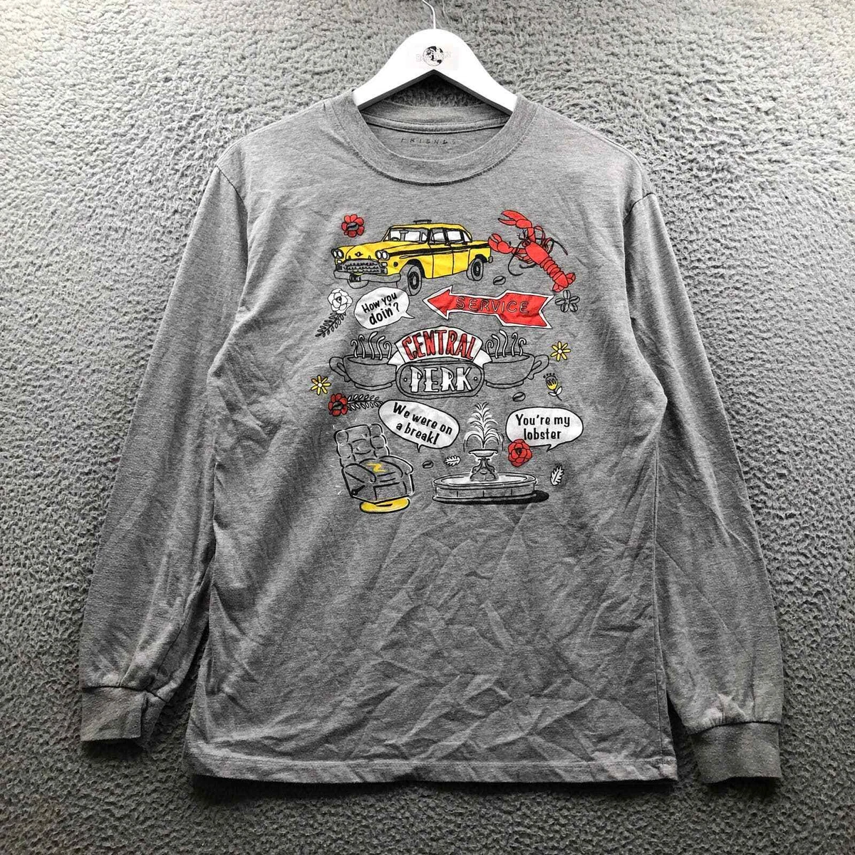 Central perk clearance long sleeve shirt