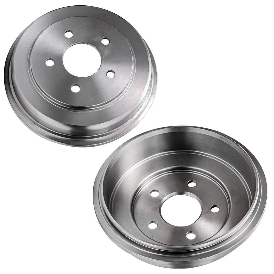 Rear Brake Drums and Brake Shoes for 2005 2006 2007 Chevrolet Malibu Drum Models - Image 3 of 4