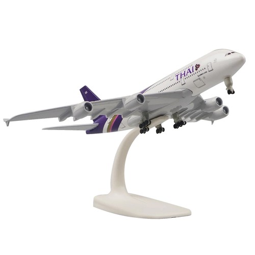 MOUDOAUER Maquette Papier A380 Singapore Airlines – 1:120, Kit à Démonter 24x26 Cm