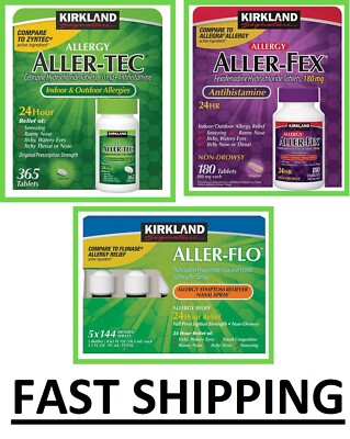 Kirkland CHOOSE (ALLER-TEC 365 Tablets, Aller-Fex 180 Tablet, Aller-Flo Sprays)