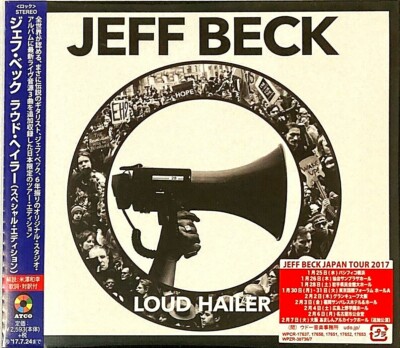 Jeff Beck SEALED BRAND NEW CD Loud Hailer  3 Live Bonus Tracks Digipak Japan OBI