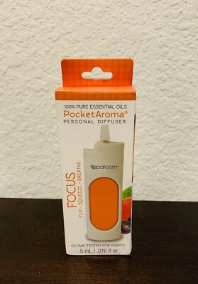 NEW Spa Room Pocket Aroma Focus Personal Diffuser Peppermint Orange Juniper