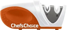 Chef's Choice 2-STAGE MANUAL KNIFE SHARPENER Double Bevel Carbide Blades Ceramic