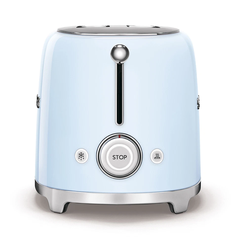 SMEG : tostapane 2 Scheiben Blau Linie 50's Style - Bild 4 von 4