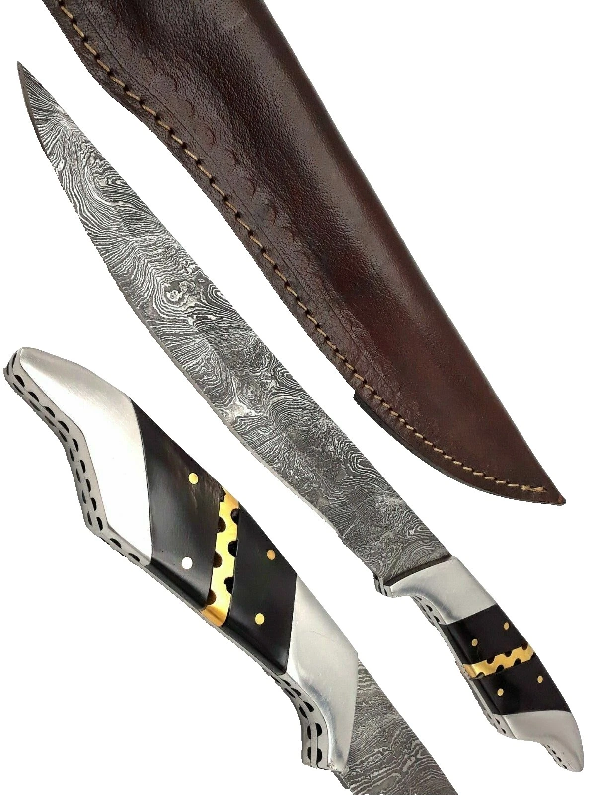 Horn Handle Bowie коллекционные ножи с фиксированным лезвием