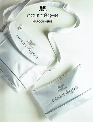 Werbung Advertising 1122 1994 Courrèges Zubehör Lederwaren
