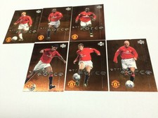2001 Upper Deck Manchester United Card Strike Force Card Set(6) Missing #SF4