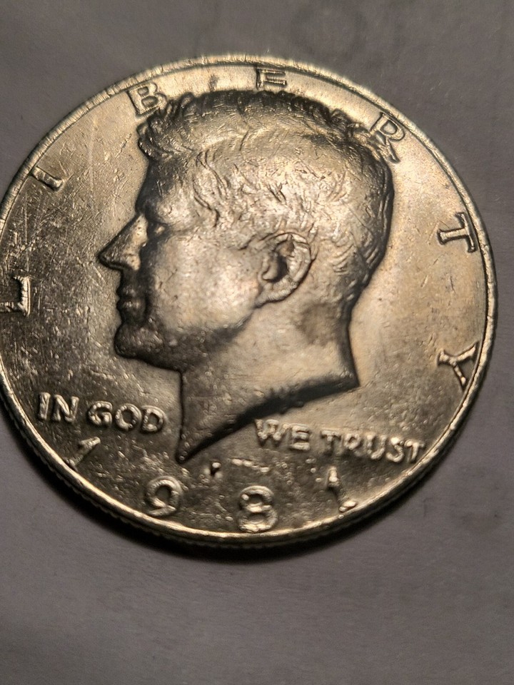 1981 JFK Half Dollar With A Mint Mark,Error | eBay