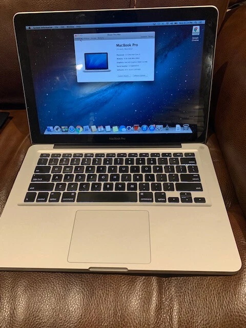Apple Mac book Pro 13inch 2012 (2.5 GHZ Intel Core i5 4 GB 1600 MHZ DDR3)