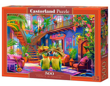 Parrots in Paradise 500-Piece Jigsaw Puzzle