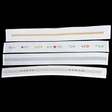 MISC NEEDLEPOINT CANVAS:  YOU CHOOSE BELT / STRAP TAN LOOP, SOUTHWESTERN  GG