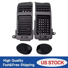 1 Pair Front Black Air AC Vent Grille for Nissan TITAN 04-15 Armada 05-06
