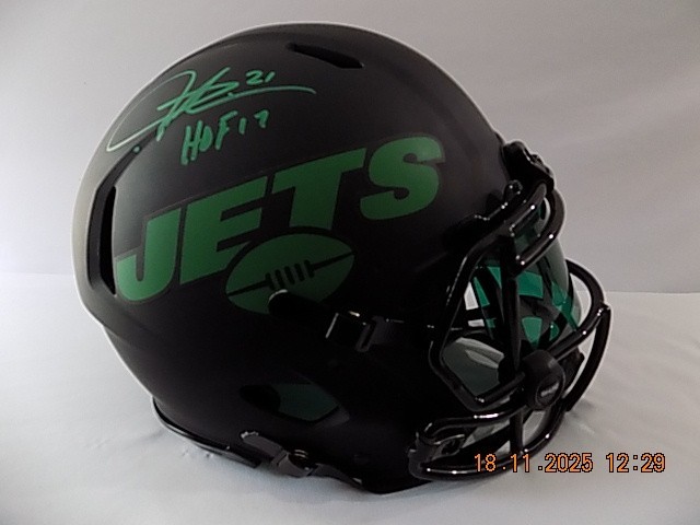LaDainian Tomlinson Autographed Signed New York Jets authentic Jets full Sz helmet Beckett COA 