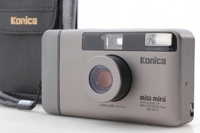 【 N NEUWERTIG mit Tasche 】 Konica Big Mini BM-301S Point & Shoot analoge...