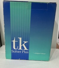 TK Solver Plus - Equation Solving Knowledge Management Software