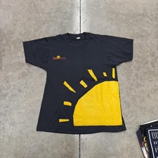 vintage sun foods supermarket black sunshine made in usa food shirt size medium