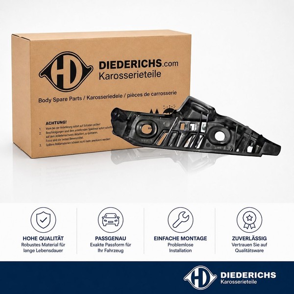 Halter StossfÄNger Vorne Links Diederichs 2249063 FÜR VW-image