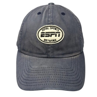 ESPN Total Sports Network Slideback Baseball Hat Blue One Size Boo-Yeah!