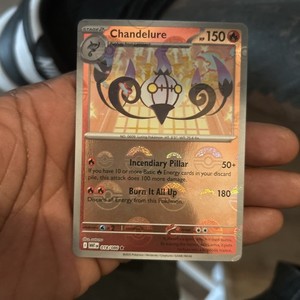 Chandelure (Poke Ball Pattern) 018/086 Sv: White Flare Holo