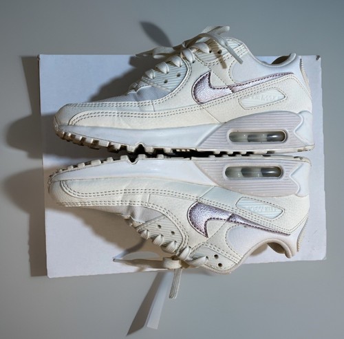 Nike Air Max 90 Sail Rosa Oxford Zapatos para Correr DX0115-101 Para Mujer Talla 7 - Imagen 13 de 22