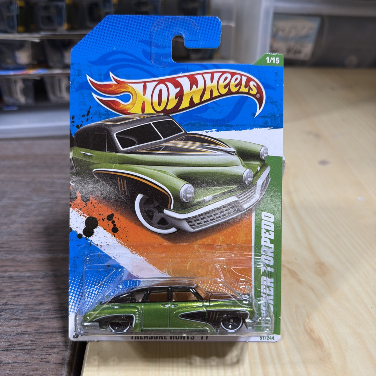 HOT WHEELS TREASURE HUNT 2011 TUCKER TORPEDO