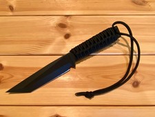 Mick Strider WP Tanto with Sheath Black Cord