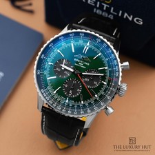 Breitling Navitimer B01 Chronograph 46- AB0137 - 2025, Unworn Full Set Stainl...