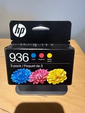 4-PACK HP GENUINE 936 COLOR INK (SEALED RETAIL BOX) Exp: 08/2027