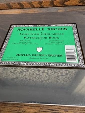 Aqvarelle Arches Watercolor Paper Block Cold Press 10” X 7” 15 Sheets Unopened