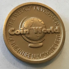 Medallic Art Company Philadelphia Mint Coin World Magazine Coin Medal