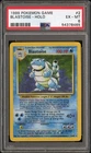 Pokemon Blastoise Holo Base Set Unlimited 2/102 PSA 6