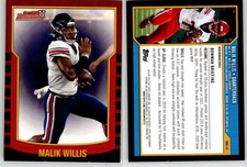 Malik Willis 2021-22 Bowman University 2000 2KB-14 Liberty Packers EX