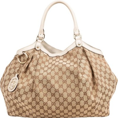 Gucci Monogram GG Canvas Sukey Shoulder Bag Tasche